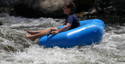 Hardcore River Tube with Durable Triple-Layer PVC, Ergonomic Seven-Sided Design, Intuitive Handles, and C7 Valve Inflation – Ideal for Tubing Adventures
