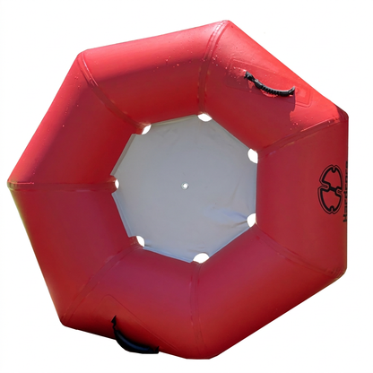 Hardcore River Tube with Durable Triple-Layer PVC, Ergonomic Seven-Sided Design, Intuitive Handles, and C7 Valve Inflation – Ideal for Tubing Adventures