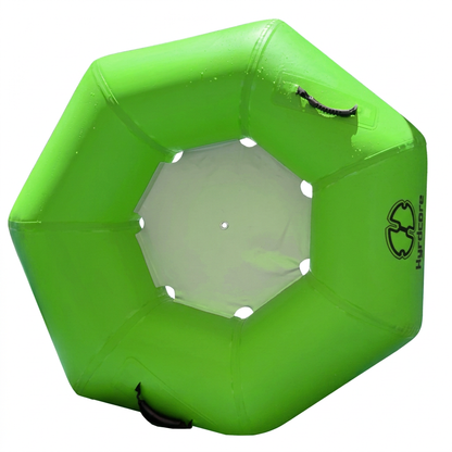 Hardcore River Tube with Durable Triple-Layer PVC, Ergonomic Seven-Sided Design, Intuitive Handles, and C7 Valve Inflation – Ideal for Tubing Adventures