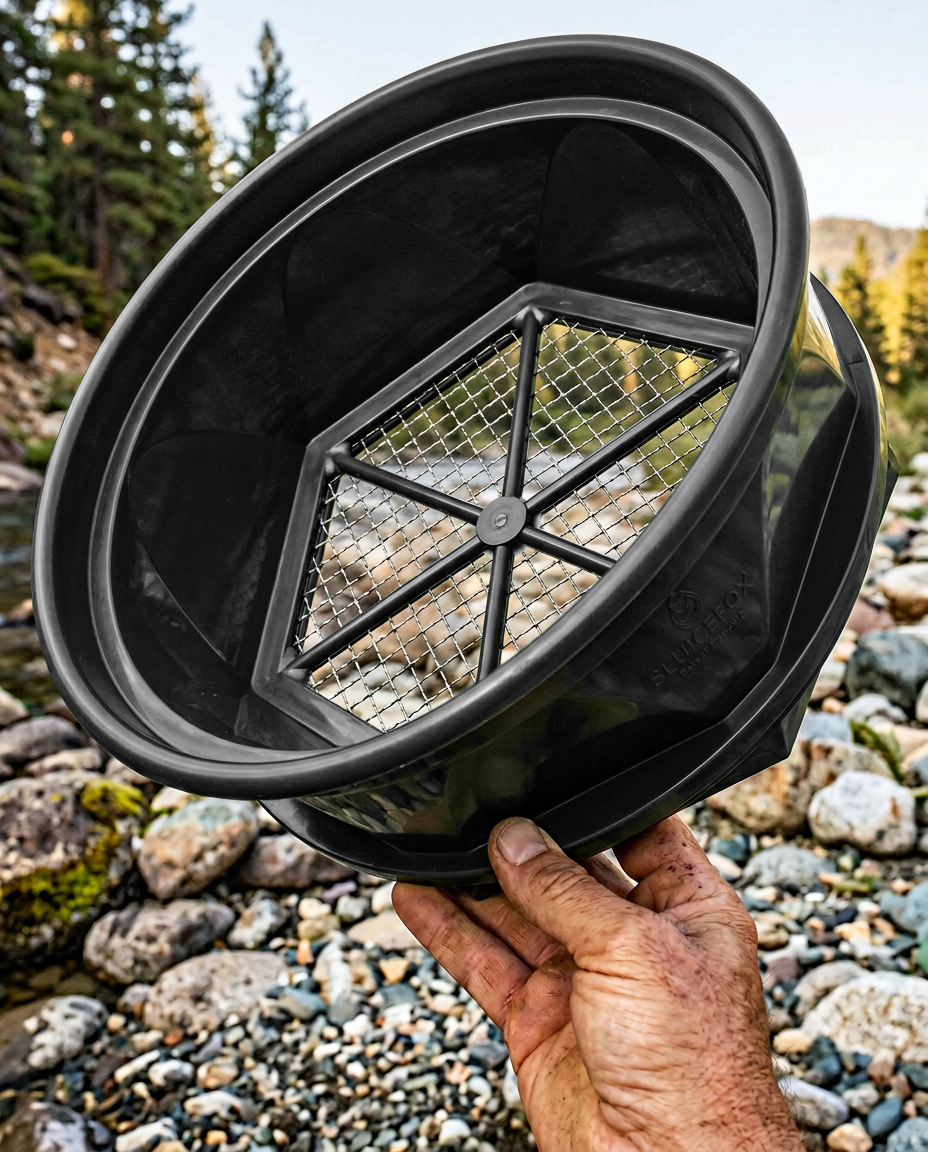 Sluice Fox 13.25" Gold Classifier – Bucket Sieve