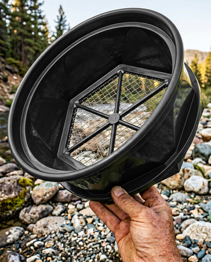 Sluice Fox 13.25" Gold Classifier – Bucket Sieve