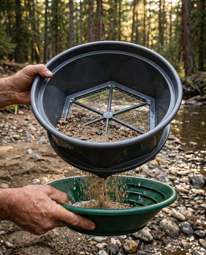 Sluice Fox 13.25" Gold Classifier – Bucket Sieve