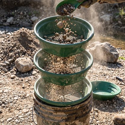 Sluice Fox Gold Classifier with Bonus Pan