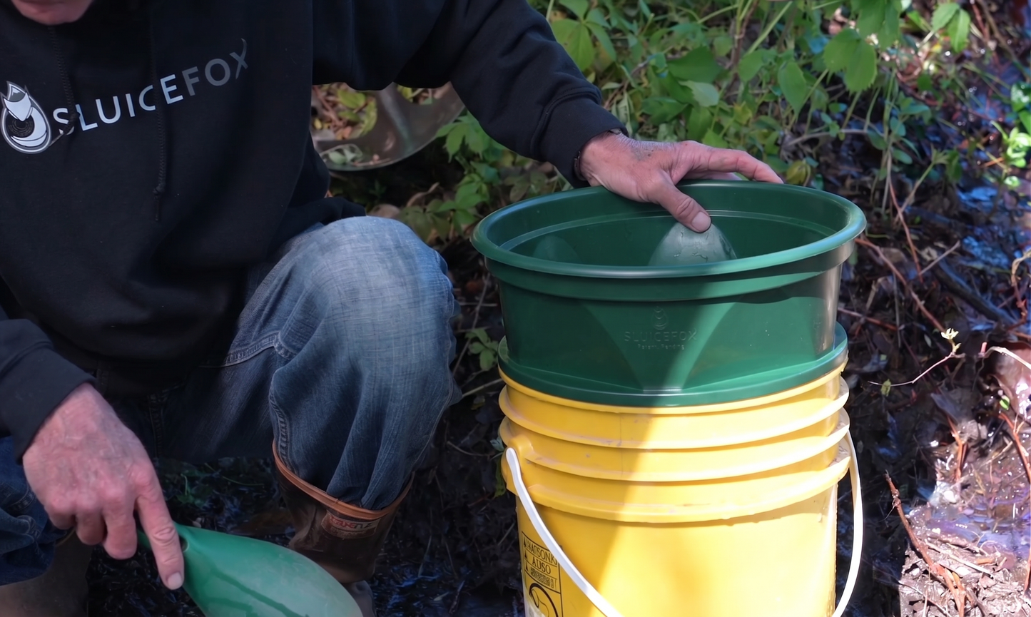 Sluice Fox 13.25" Gold Classifier – Bucket Sieve