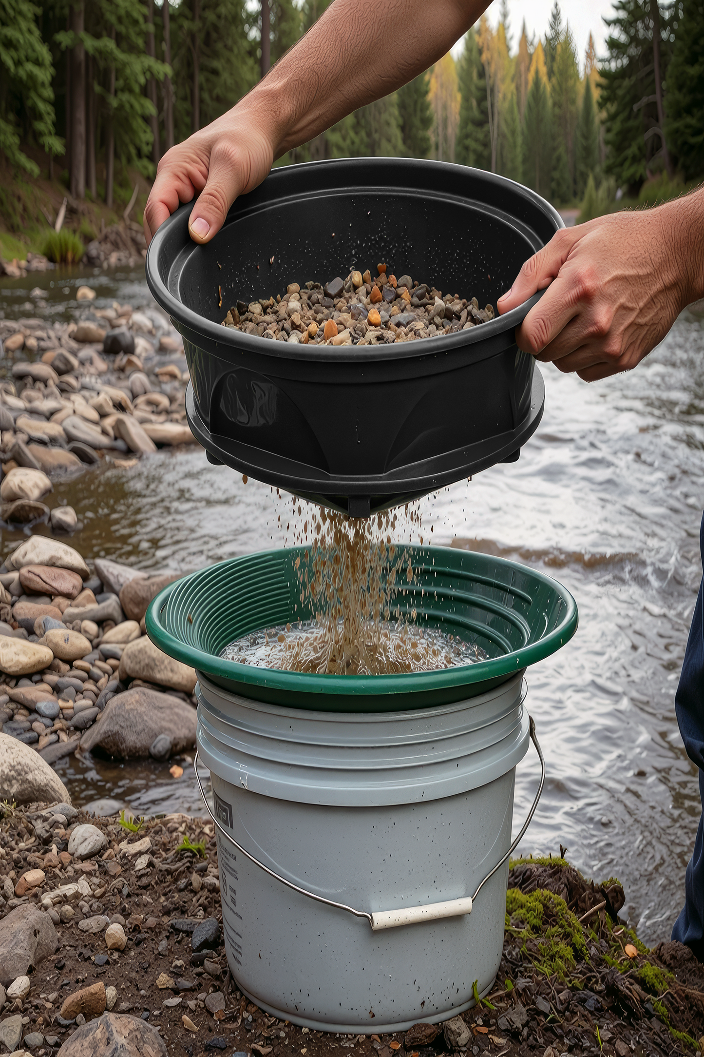 Sluice Fox 13.25" Gold Classifier – Bucket Sieve