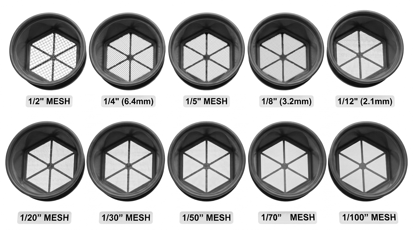 Sluice Fox 13.25" Gold Classifier – Bucket Sieve