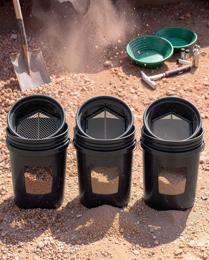 Sluice Fox 13.25" Gold Classifier – Bucket Sieve