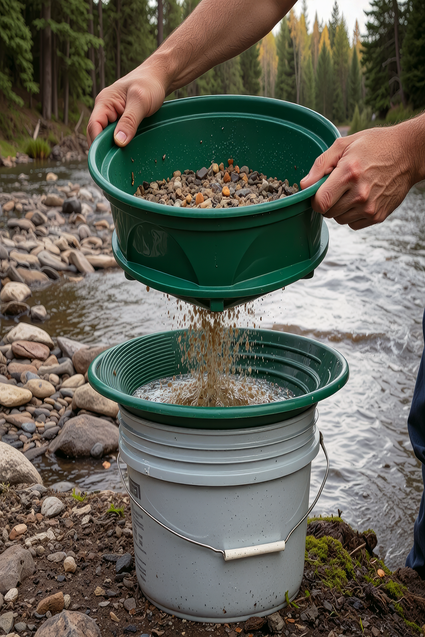 Sluice Fox 13.25" Gold Classifier – Bucket Sieve