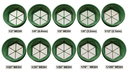 Sluice Fox 13.25" Gold Classifier – Bucket Sieve