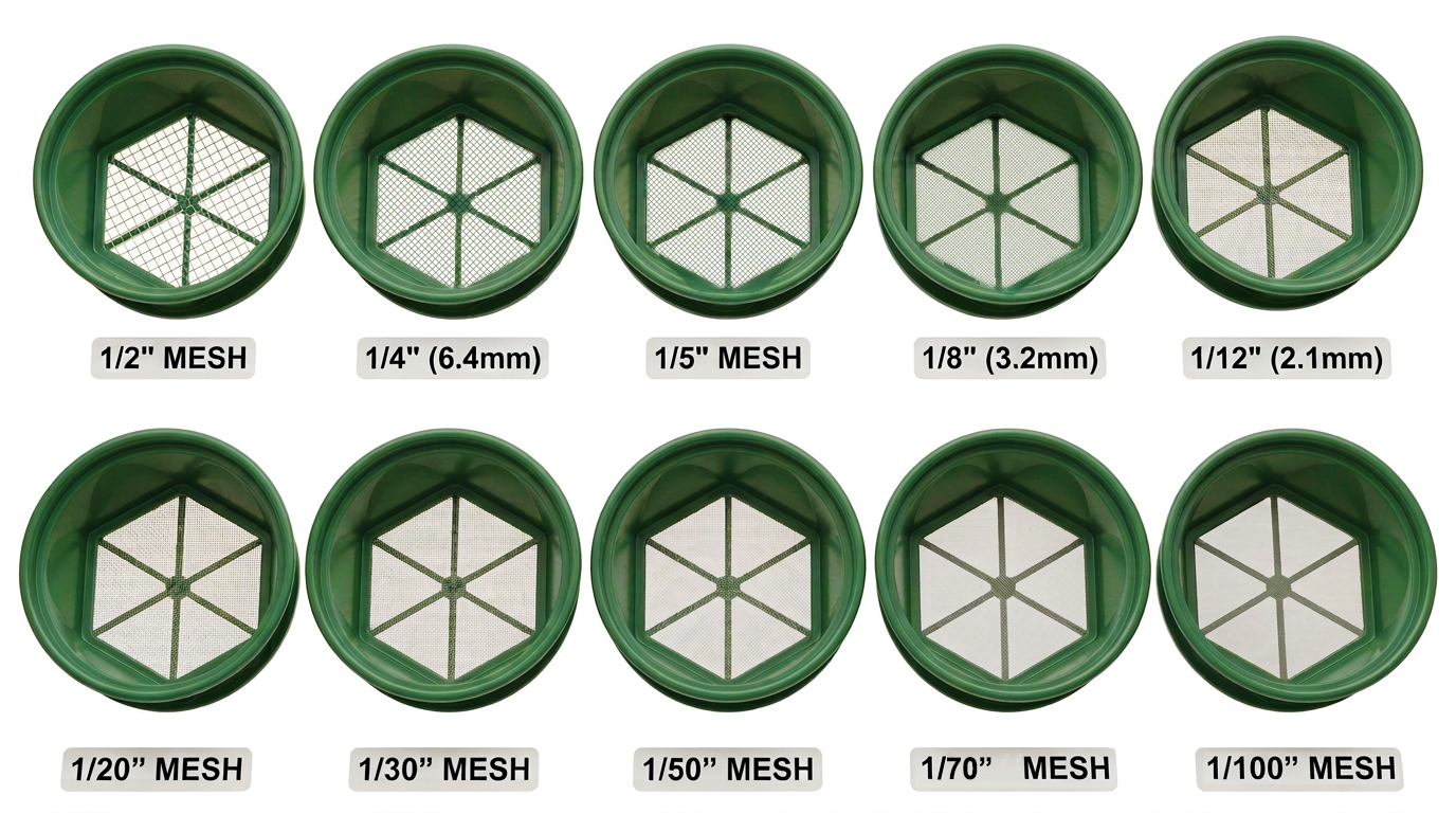 Sluice Fox 13.25" Gold Classifier – Bucket Sieve