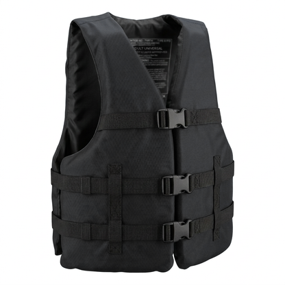 Life jacket paddle vest; Coast Guard approved Type III PFD life vest flotation device; Jet ski, wakeboard, hardshell kayak life jacket; Ideal extra life jacket for pontoon boat