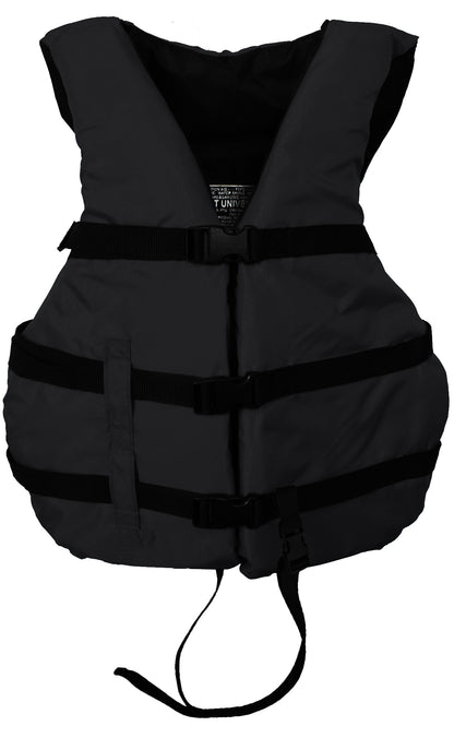 Life jacket paddle vest with Leg Strap; Coast Guard approved Type III PFD flotation device; Jet ski, wakeboard, hardshell kayak life jacket; Ideal extra life jacket for pontoon boat