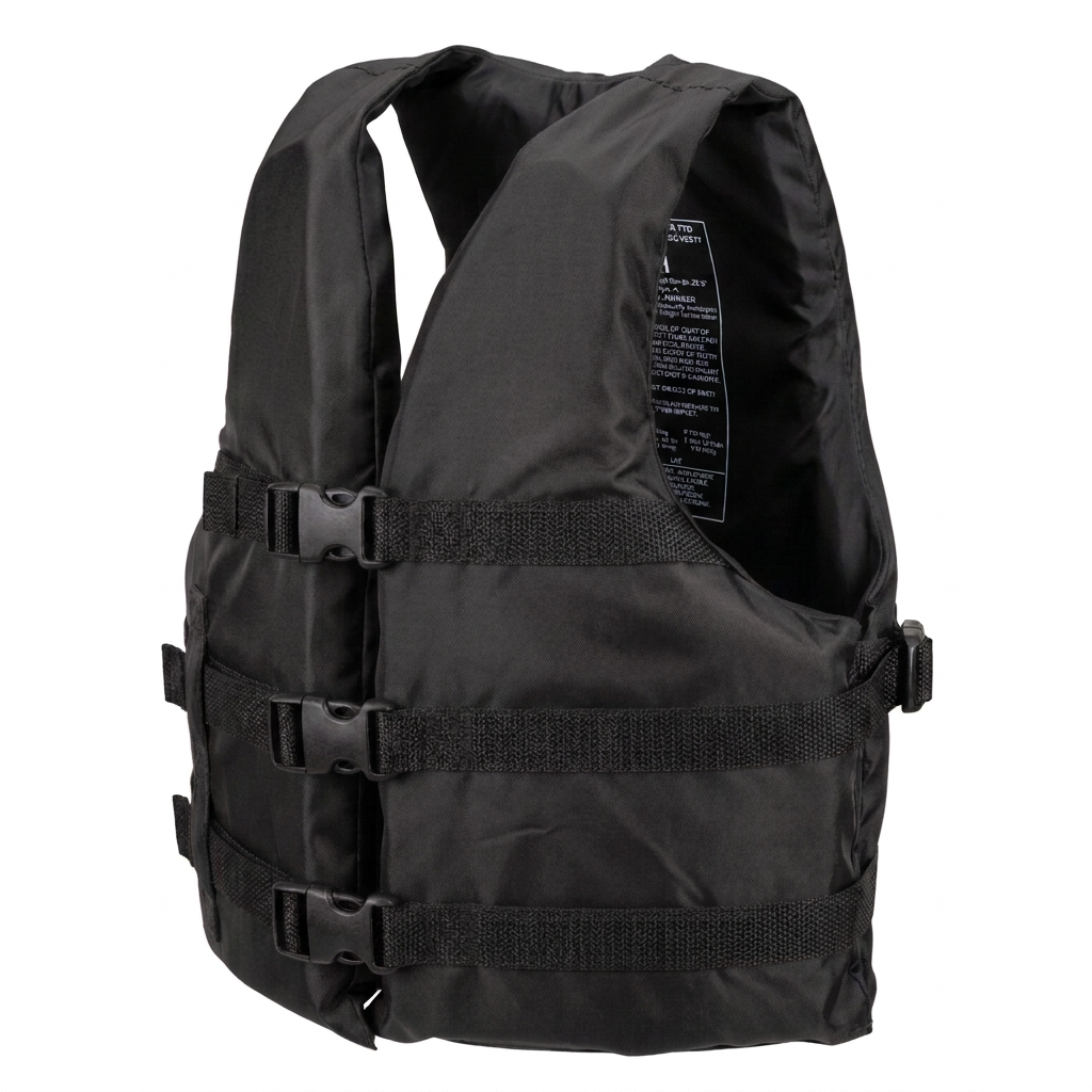 Life jacket paddle vest; Coast Guard approved Type III PFD life vest flotation device; Jet ski, wakeboard, hardshell kayak life jacket; Ideal extra life jacket for pontoon boat