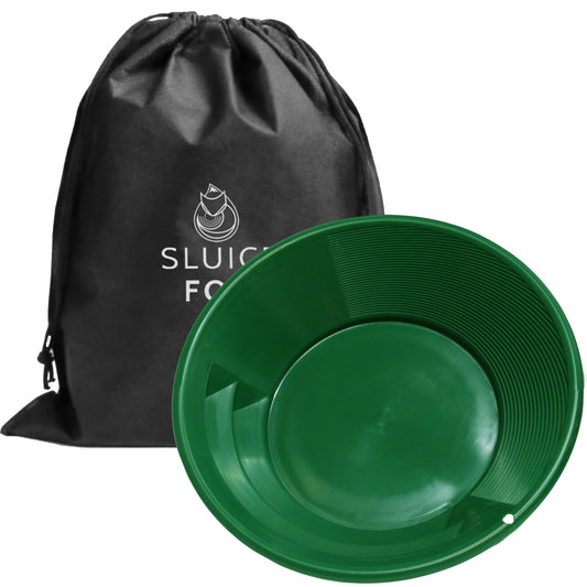 Sluice Fox Spiral Gold Pan with Vanishing Riffle
