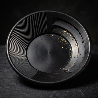 Sluice Fox Spiral Gold Pan with Vanishing Riffle
