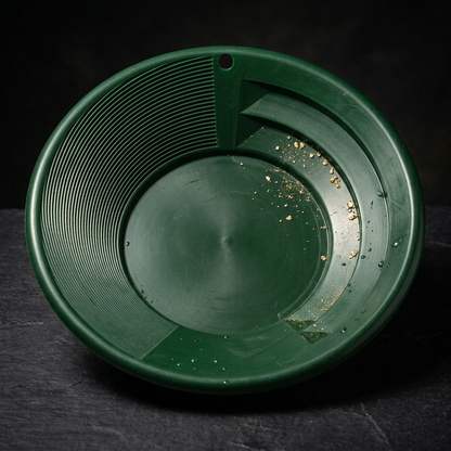 Sluice Fox Spiral Gold Pan with Vanishing Riffle