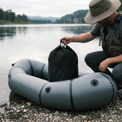 Ripstop Nylon Bucket Backpack