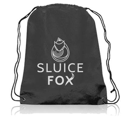 Sluice Fox Drawstring Tote Bag for Prospecting Gear