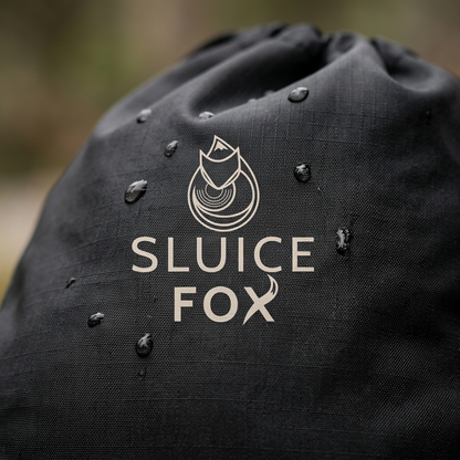 Sluice Fox Drawstring Tote Bag for Prospecting Gear