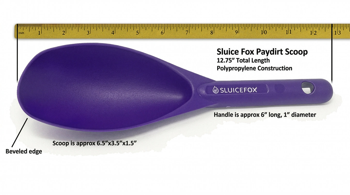 Sluice Fox Plastic Paydirt Scoop