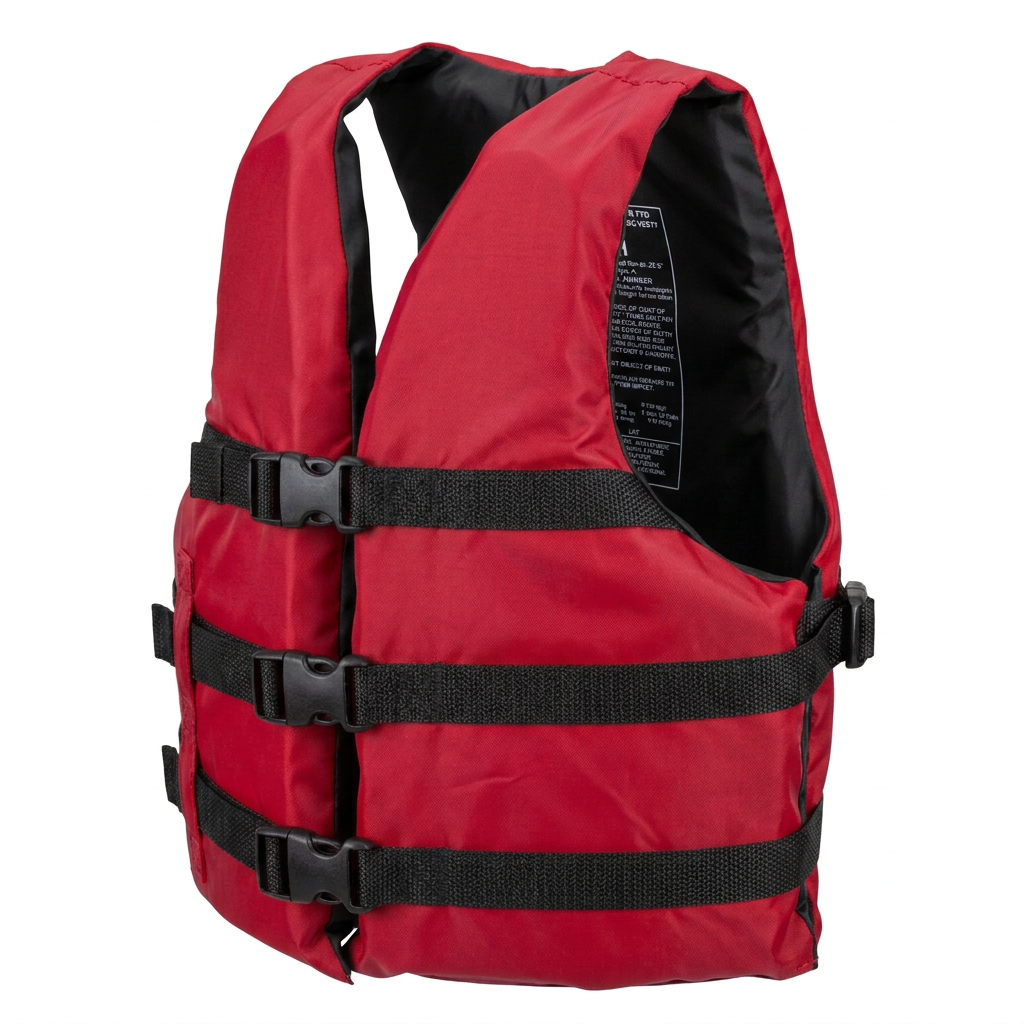 Life jacket paddle vest; Coast Guard approved Type III PFD life vest flotation device; Jet ski, wakeboard, hardshell kayak life jacket; Ideal extra life jacket for pontoon boat