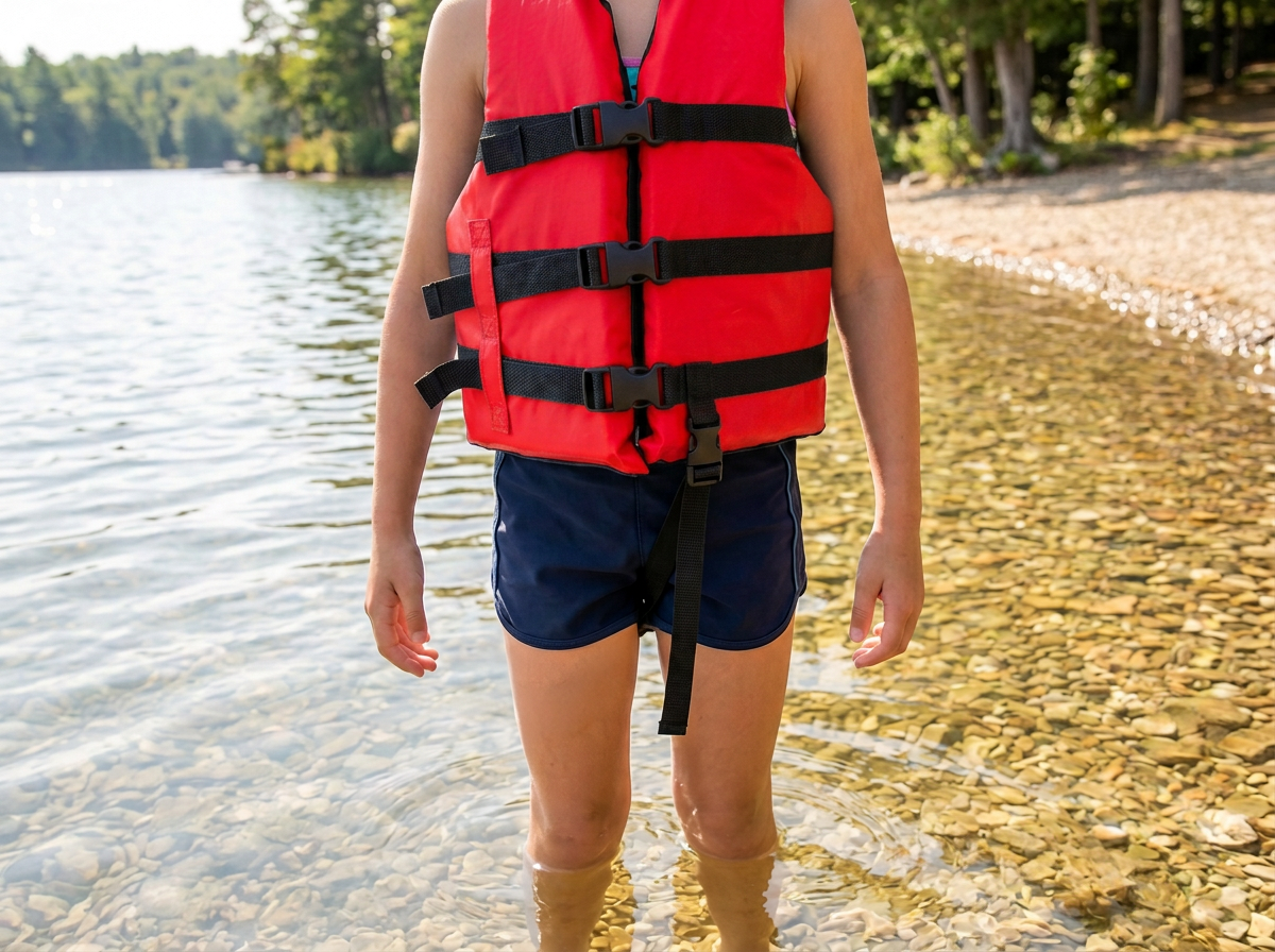 Life jacket paddle vest with Leg Strap; Coast Guard approved Type III PFD flotation device; Jet ski, wakeboard, hardshell kayak vest; Ideal extra PFD for pontoon boat Blue Adult