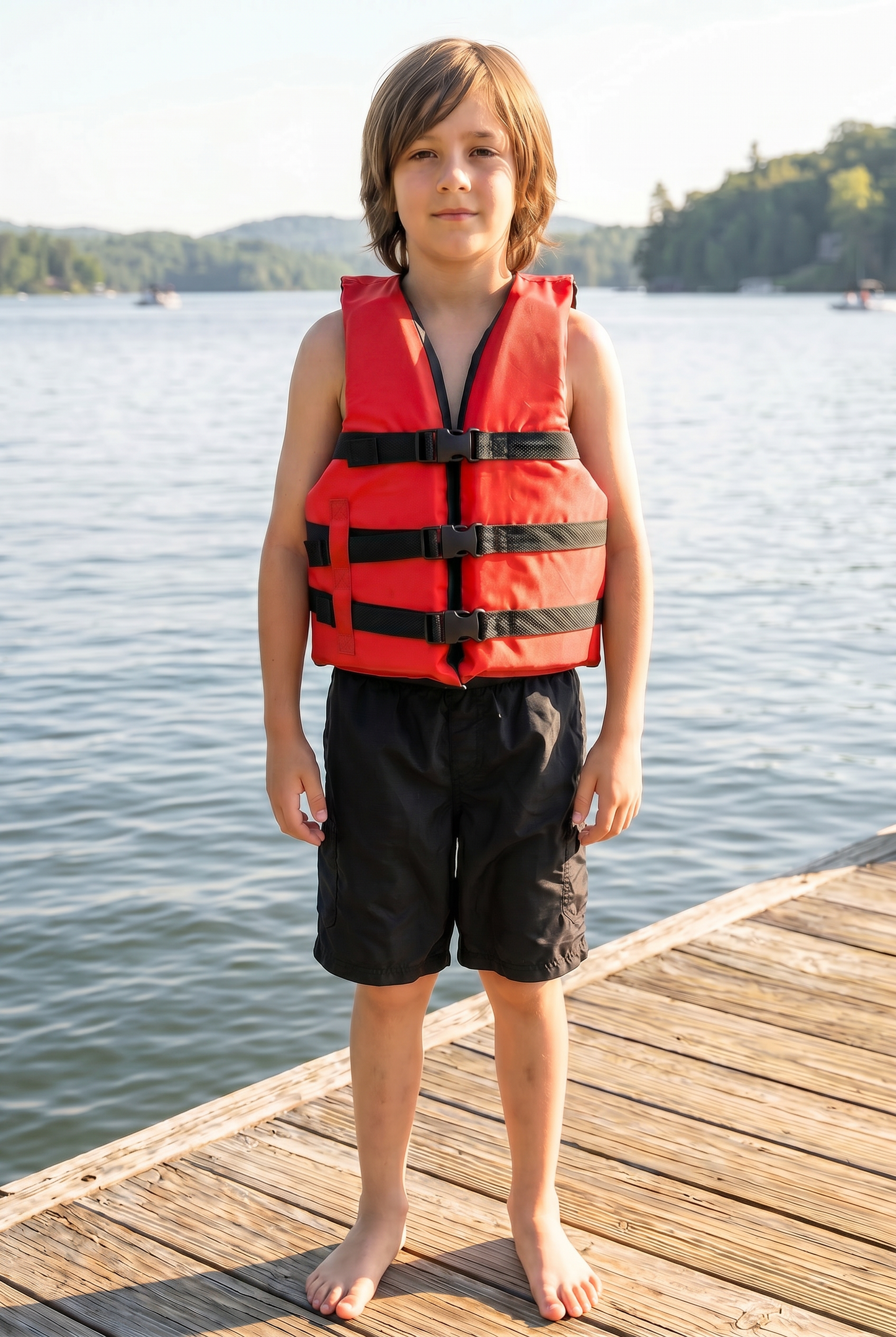 Life jacket paddle vest; Coast Guard approved Type III PFD life vest flotation device; Jet ski, wakeboard, hardshell kayak life jacket; Ideal extra life jacket for pontoon boat