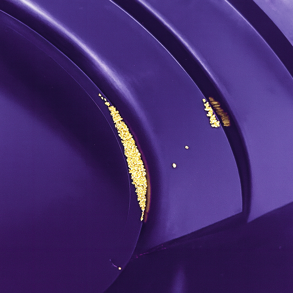 Sluice Fox Spiral Gold Pan with Vanishing Riffle