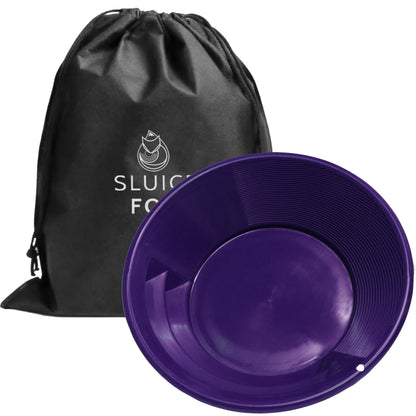 Sluice Fox Spiral Gold Pan with Vanishing Riffle