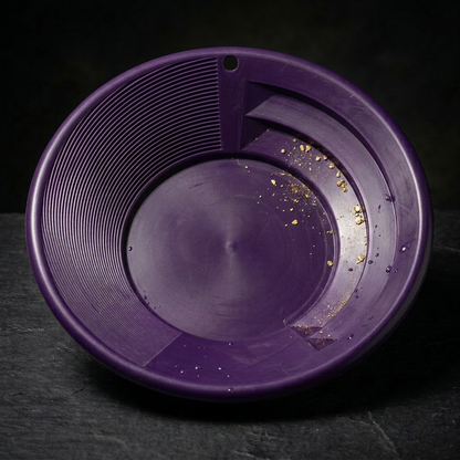 Sluice Fox Spiral Gold Pan with Vanishing Riffle