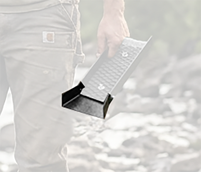 Sluice Fox 12" Pocket Sluice Box – Portable Metal Sluice Kit