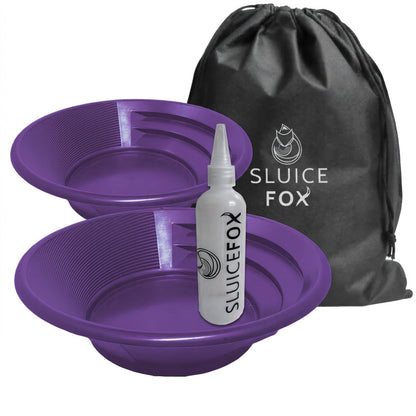 Sluice Fox 3-Piece Gold Panning Kit with Snifter Bottle