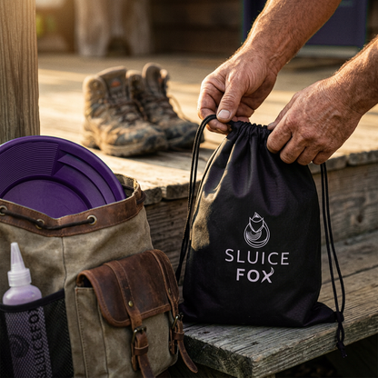 Sluice Fox Gold Panning Starter Kit with Bag