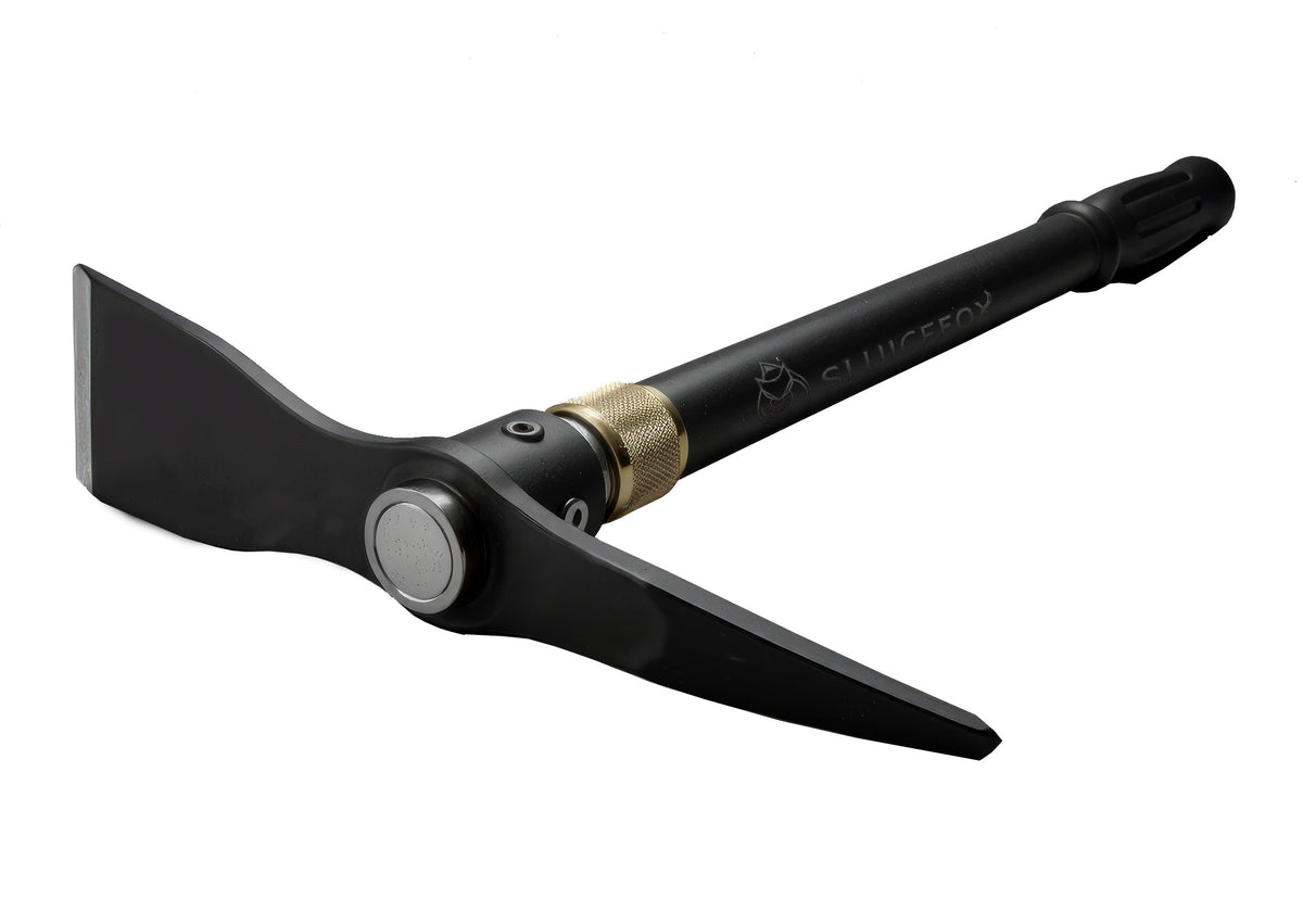 Sluice Fox Folding Pick/Mattock with 25 lb. Magnet