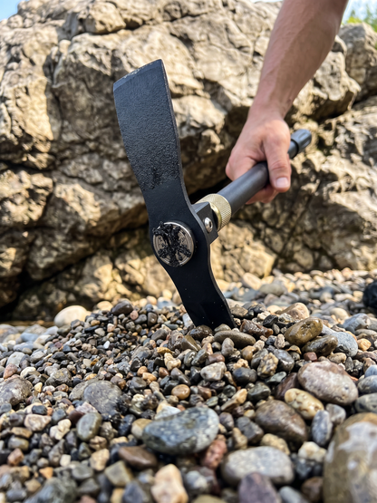 Sluice Fox Folding Pick/Mattock with 25 lb. Magnet