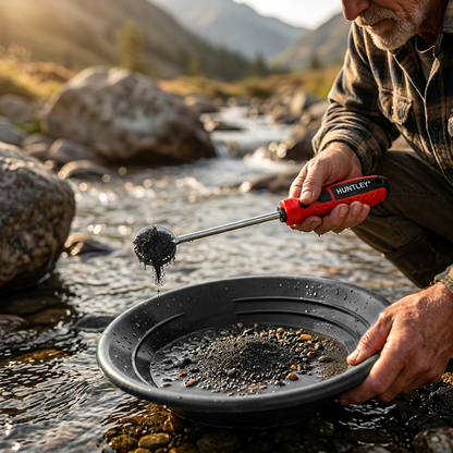 Sluice Fox 10-Piece Gold Panning Kit with Bag