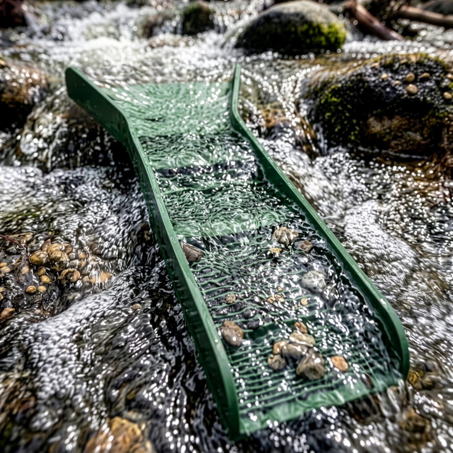 Sluice Fox 10-Piece Gold Panning Kit with Bag