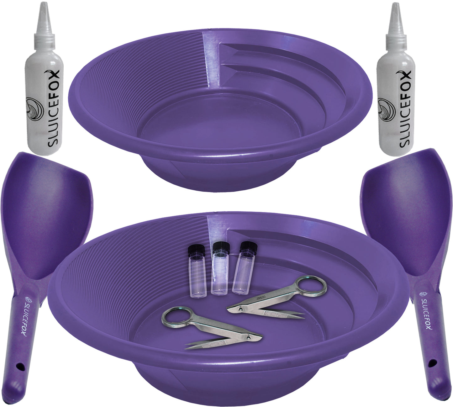 Sluice Fox Gold Panning Kit for Two – Basic Set