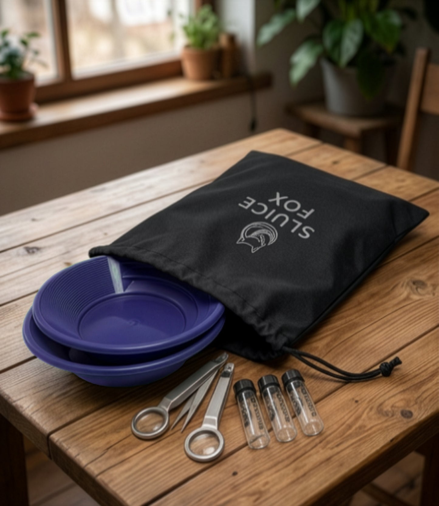 Sluice Fox Gold Panning Kit for Two – Basic Set