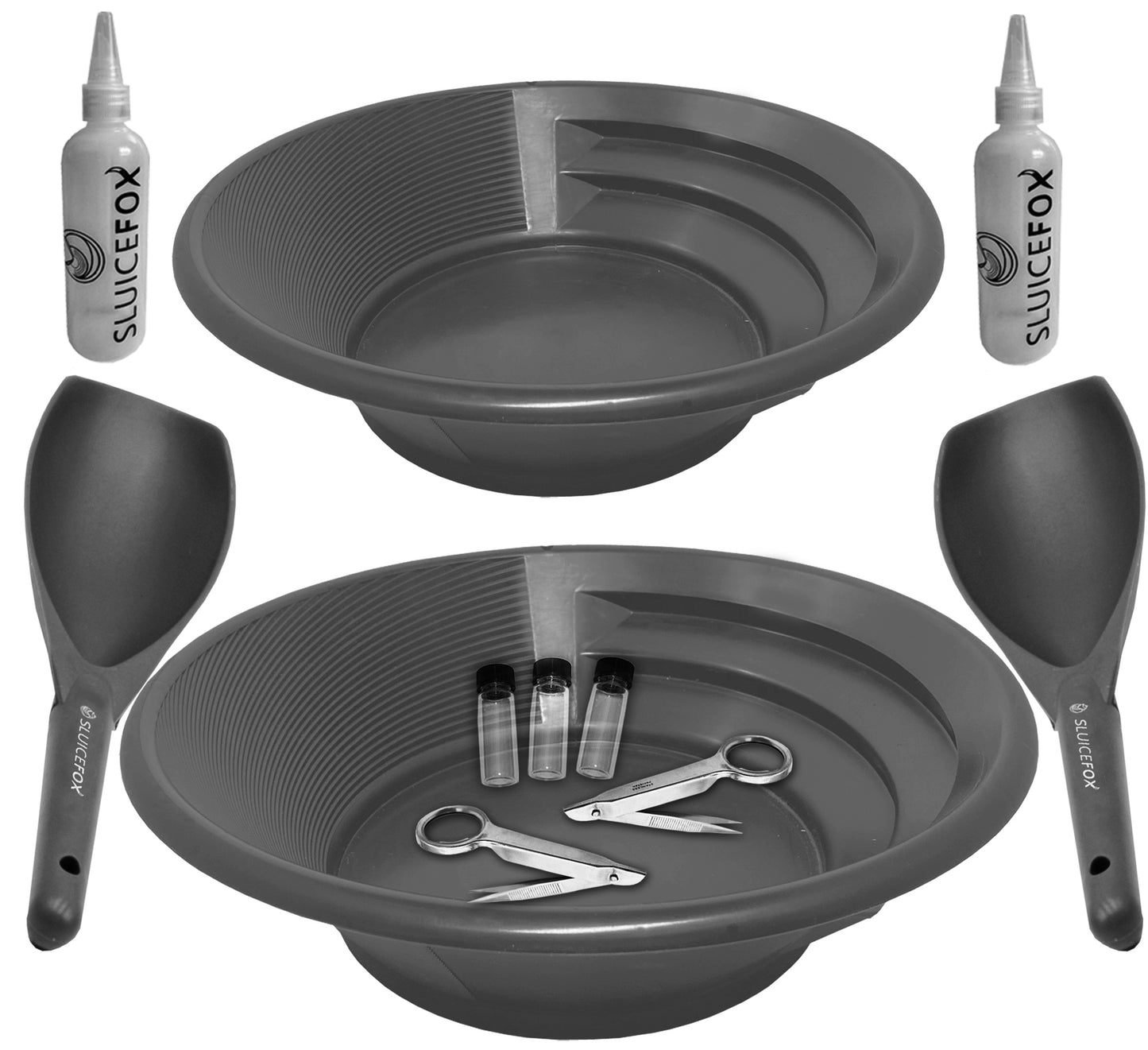 Sluice Fox Gold Panning Kit for Two – Basic Set
