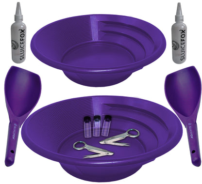 Sluice Fox Gold Panning Kit for Two – Basic Set
