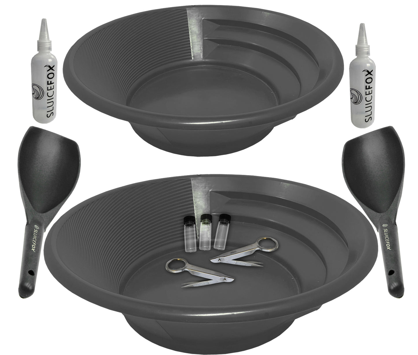 Sluice Fox Gold Panning Kit for Two – Basic Set