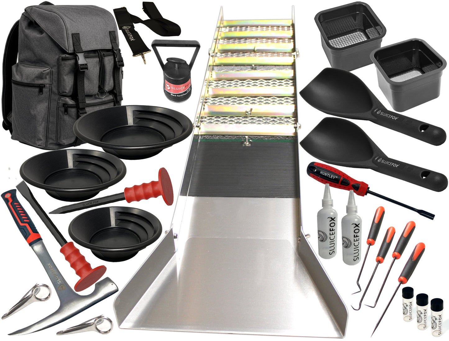 Sluice Fox Complete Gold Mining Kit with Sluice Box
