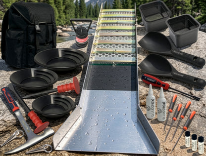 Sluice Fox Complete Gold Mining Kit with Sluice Box