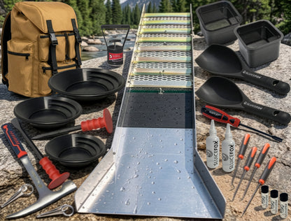 Sluice Fox Complete Gold Mining Kit with Sluice Box