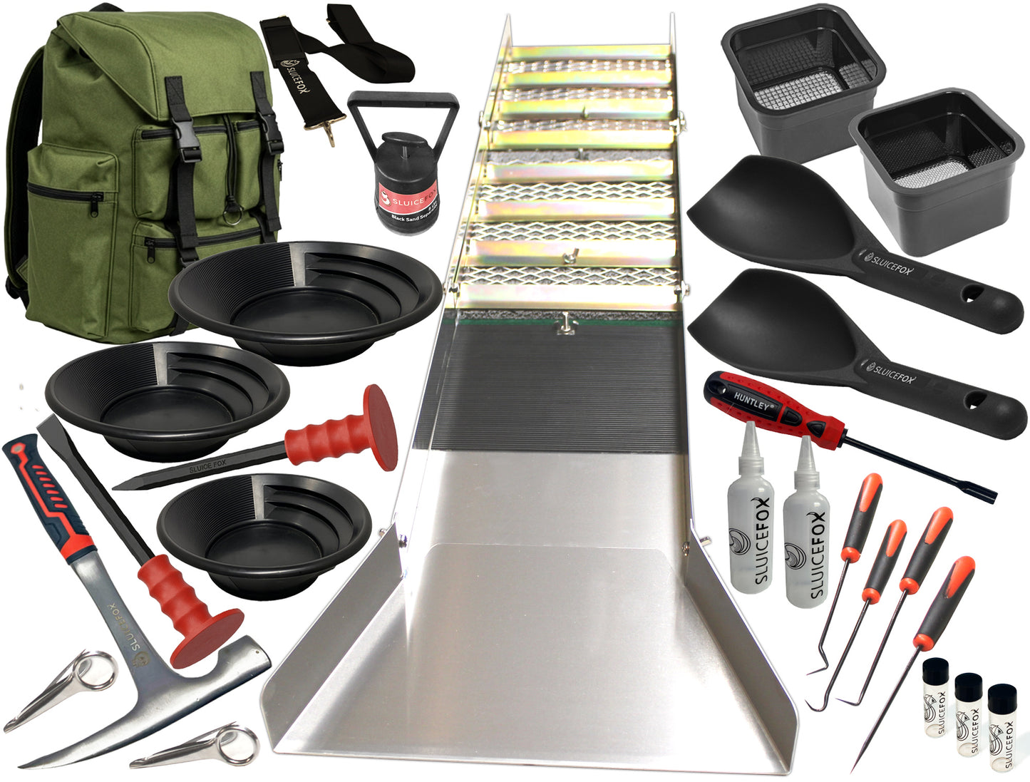 Sluice Fox Complete Gold Mining Kit with Sluice Box
