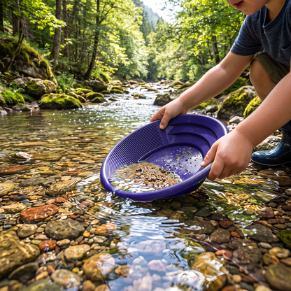 Sluice Fox 3-Piece Gold Panning Kit with Snifter Bottle