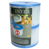 Intex PureSpa Type S1 Filter Cartridge Spa Replacement Cartridges 2 Pack