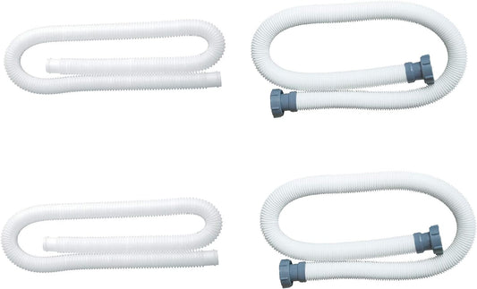 Intex 1.25In Replacement Hose (2 Pack) & 1.5In Water Replacement Hose (2 Pack)