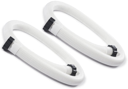 2 PACK Intex 1-1/2 inch Accessory Hose Above Ground Pool Pump Replacement 1.5"